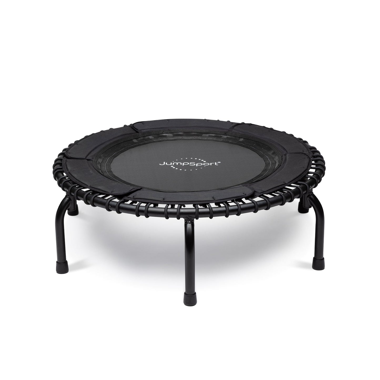 Disc-O-Bed JumpSport 370 Home Gym 39" Heavy Duty Fitness Trampoline with 4-In-1 DVD, Black - 168416