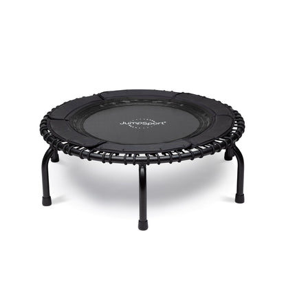 Disc-O-Bed JumpSport 370 Home Gym 39" Heavy Duty Fitness Trampoline with 4-In-1 DVD, Black - 168416