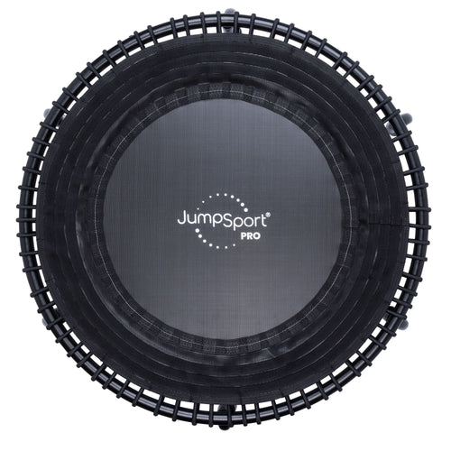 Disc-O-Bed JumpSport 350 PRO Indoor Lightweight 39" Round Fitness Trampoline with 4 Videos - 168417