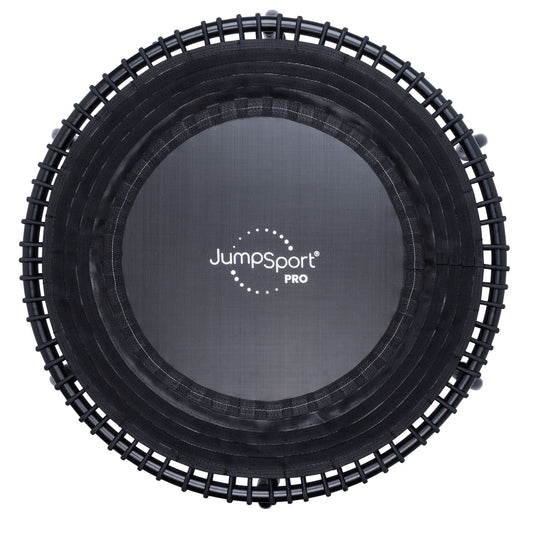 Disc-O-Bed JumpSport 350 PRO Indoor Lightweight 39" Fitness Trampoline w/4 Videos - 411439