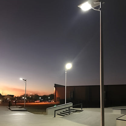 AVS Energy Solar LED Street Light 50 Watt 5500 Lumens 5000K Parking Lot Light Solar All in One Street Light - AVS-AI1-50W