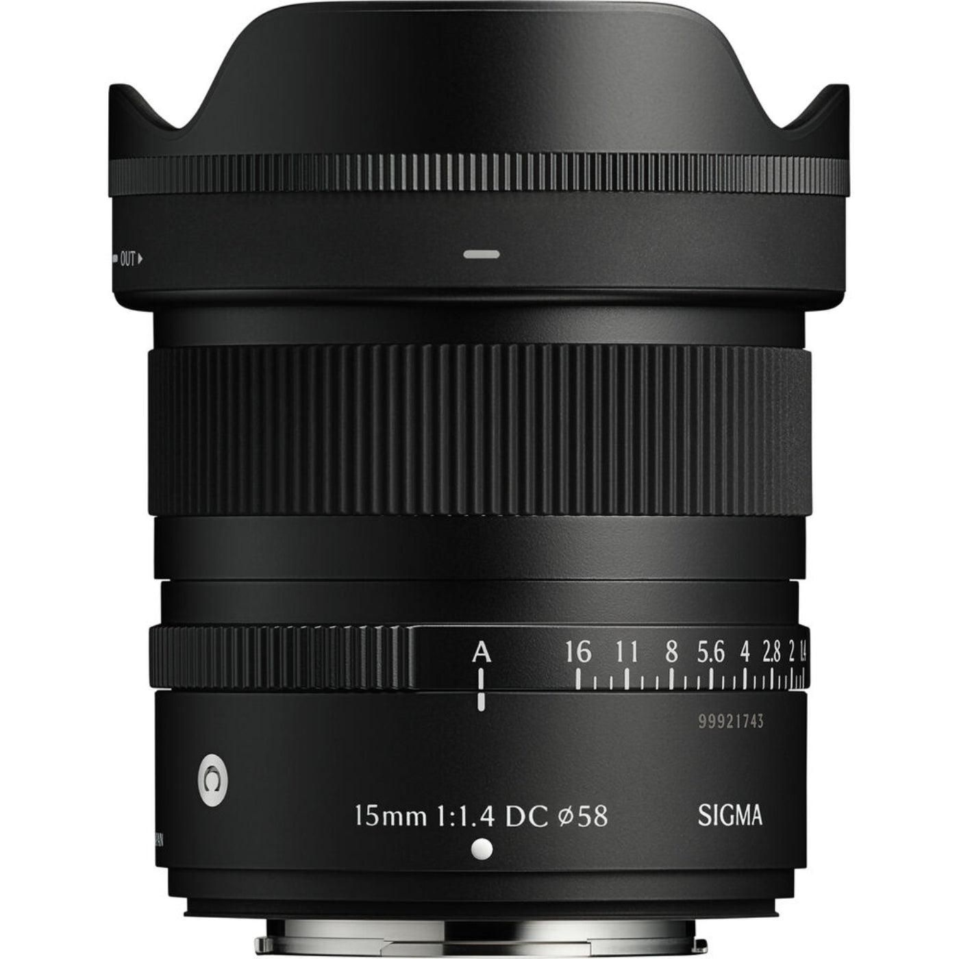 Sigma 15mm f1.4 DC Contemporary - Fujifilm X - SIG406975