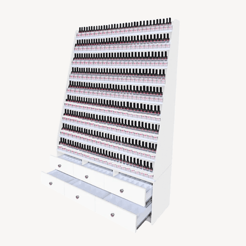 Mayakoba SONOMA Double Powder & Polish Rack With Cabinet - JAT-NPORK-3532-KIT
