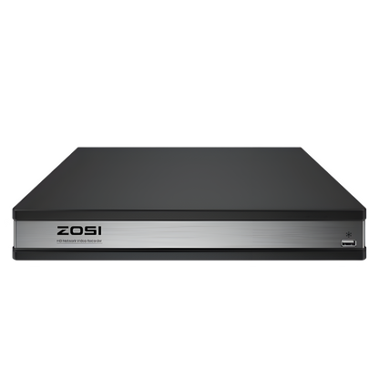Zosi C182 4K 16 Camera Spotlight PoE Security Camera System + 4TB Hard Drive - C182 4K 16