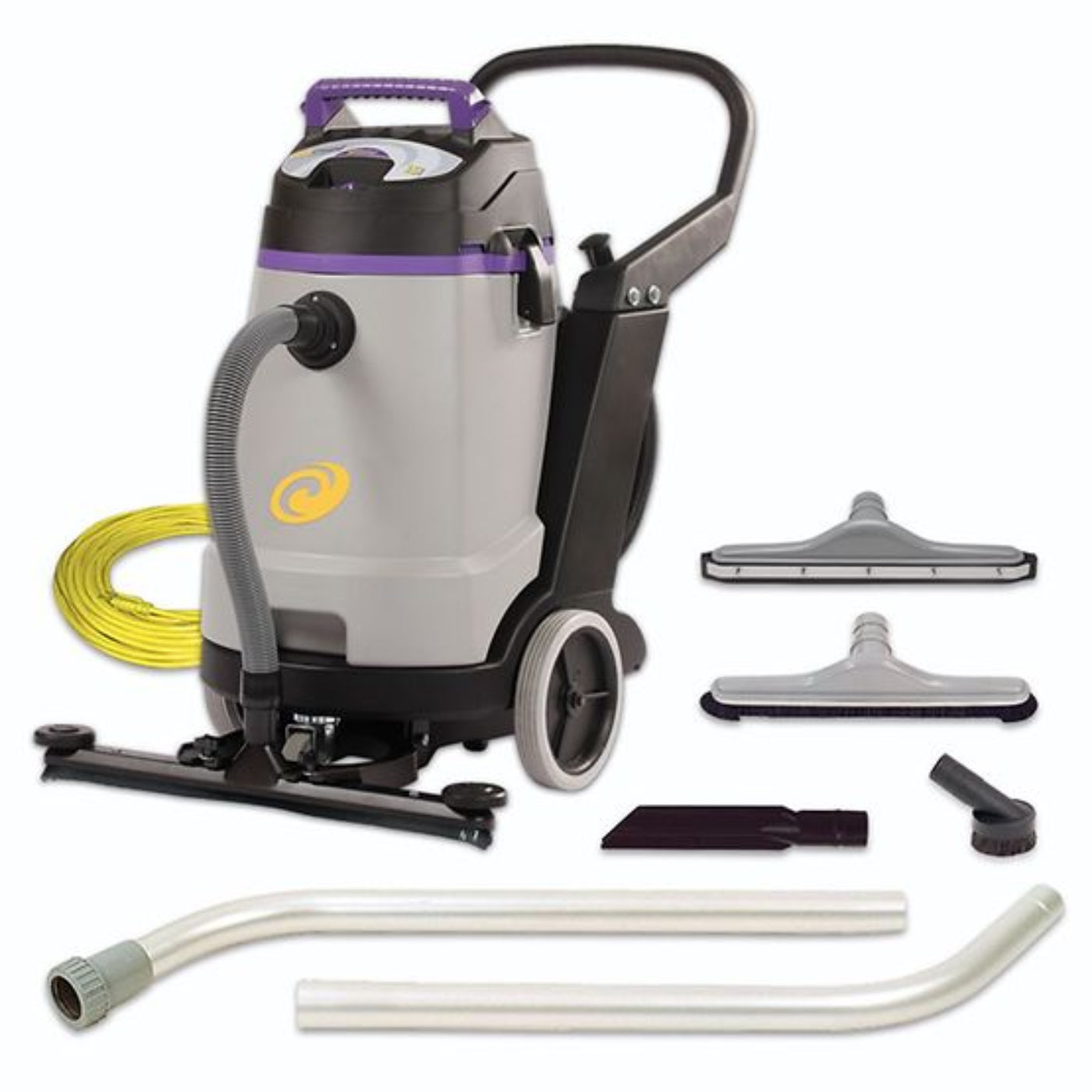 Proteam ProGuard 15, Wet Dry Vacuum, Shop Vac, 15 Gallon, Tool Kit, Front Mount Squeegee, - 107359