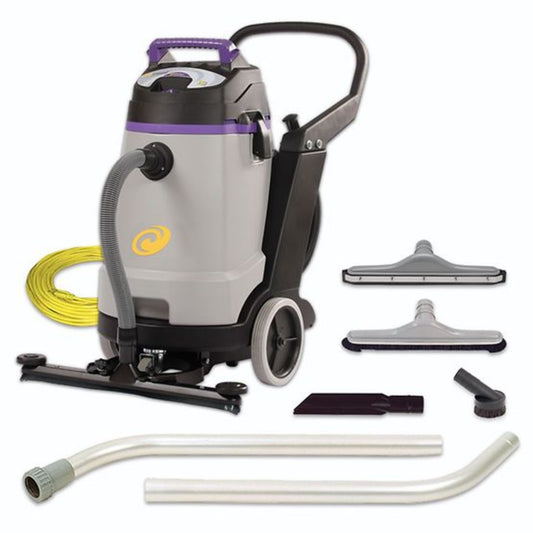 Proteam ProGuard 15, Wet Dry Vacuum, Shop Vac, 15 Gallon, Tool Kit, Front Mount Squeegee, - 107359