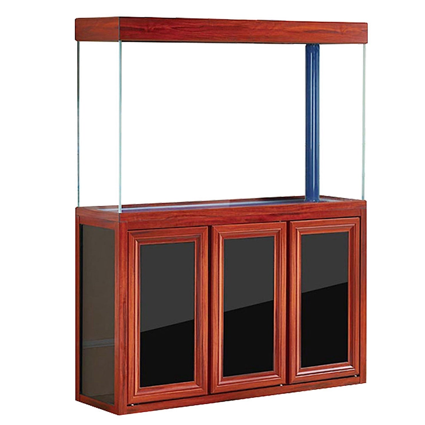Aqua Dream 175 Gallon Tempered Glass Aquarium Redwood  -AD-1560-RW