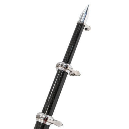 Taco Marine  20' Carbon Fiber Tele-Outrigger Poles, Twist & Lock - OT-4200CF-HD