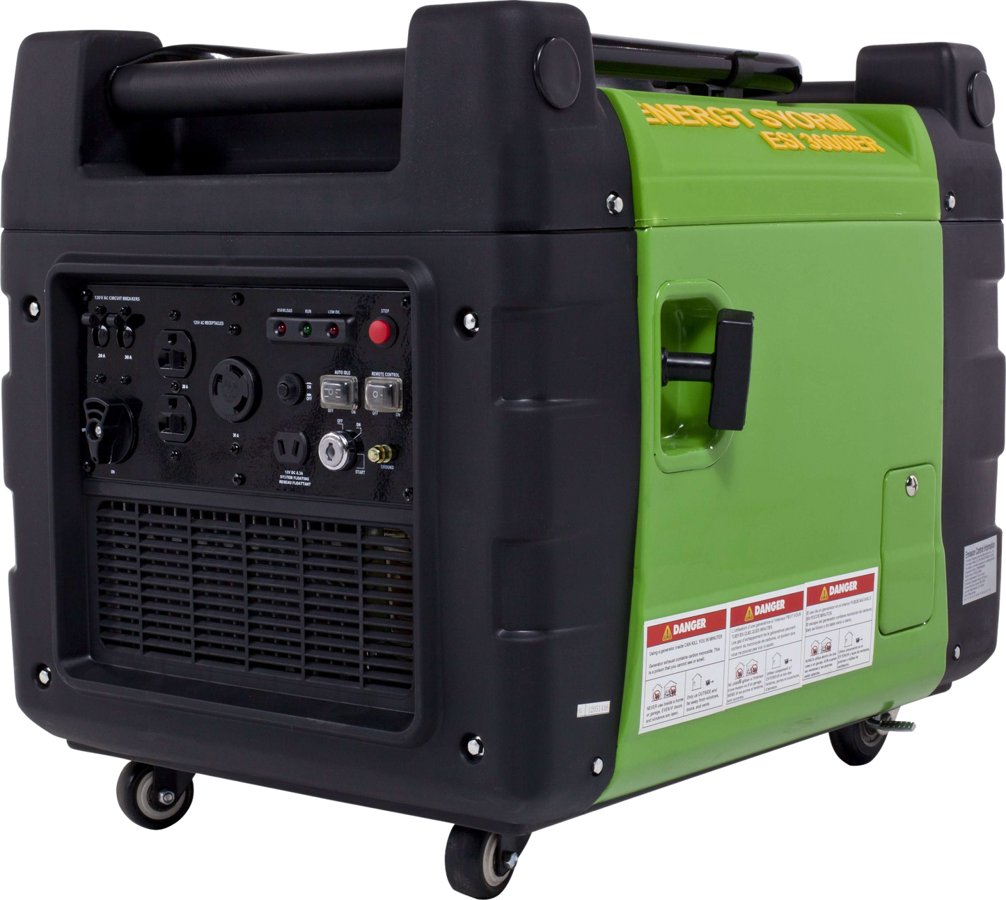 Lifan 3300W/3500W Generator Digital Inverter Gas Remote Start Manufacturer RFB - ESi3600iER-CA