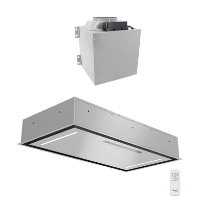 AWOCO  RH-IT08-CR Ceiling Mount Range Hood  Split Insert - 1000 CFM & 8" Vent - RH-IT08-CR30
