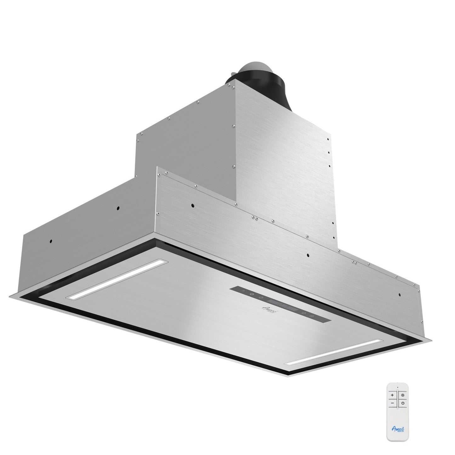 AWOCO  RH-BQ-CR Ceiling Mount Range Hood - Insert & Island - 700CFM - AWC-RH-BQ-CR30