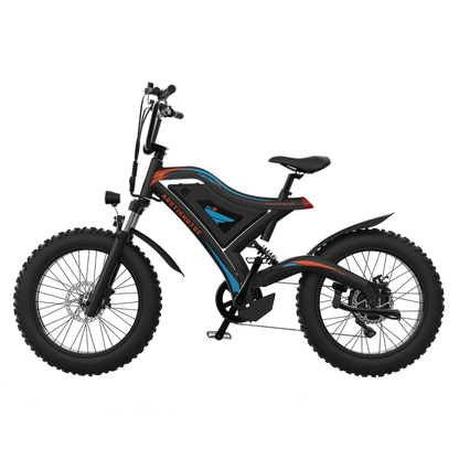 Adam Equipment AOSTIRMOTOR  Fat Tire Mountain E-Bike | 500 Watt | 48V | Electric Bike - GW-S18-MINI-US