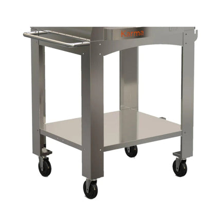WPPO Type 201 Stainless Steel Cart for Karma 32 Oven -  WKCT-2S