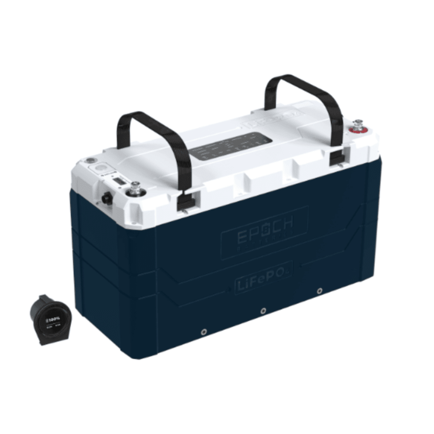 EPOCH 12V 460Ah (5.89kWh) V2 Elite Series - Heated & Bluetooth & Victron Comms LiFePO4 Battery - C12460A-1