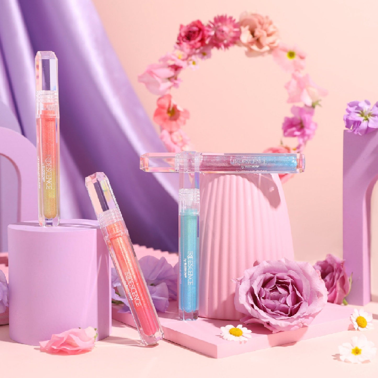 Blossom Iridescence Crystal Lip Gloss - BL-IRCLG-01-CITSUN
