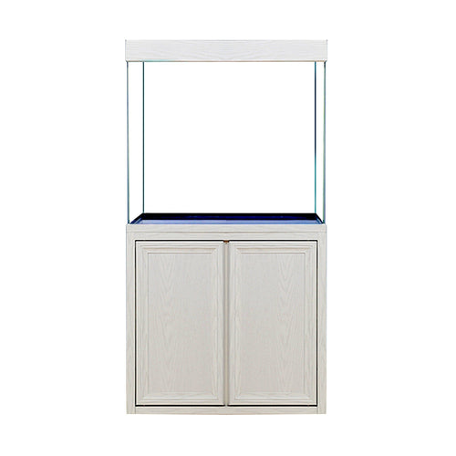 Aqua Dream 100 Gallon Tempered Glass Aquarium White Oak-AD-1060-WO