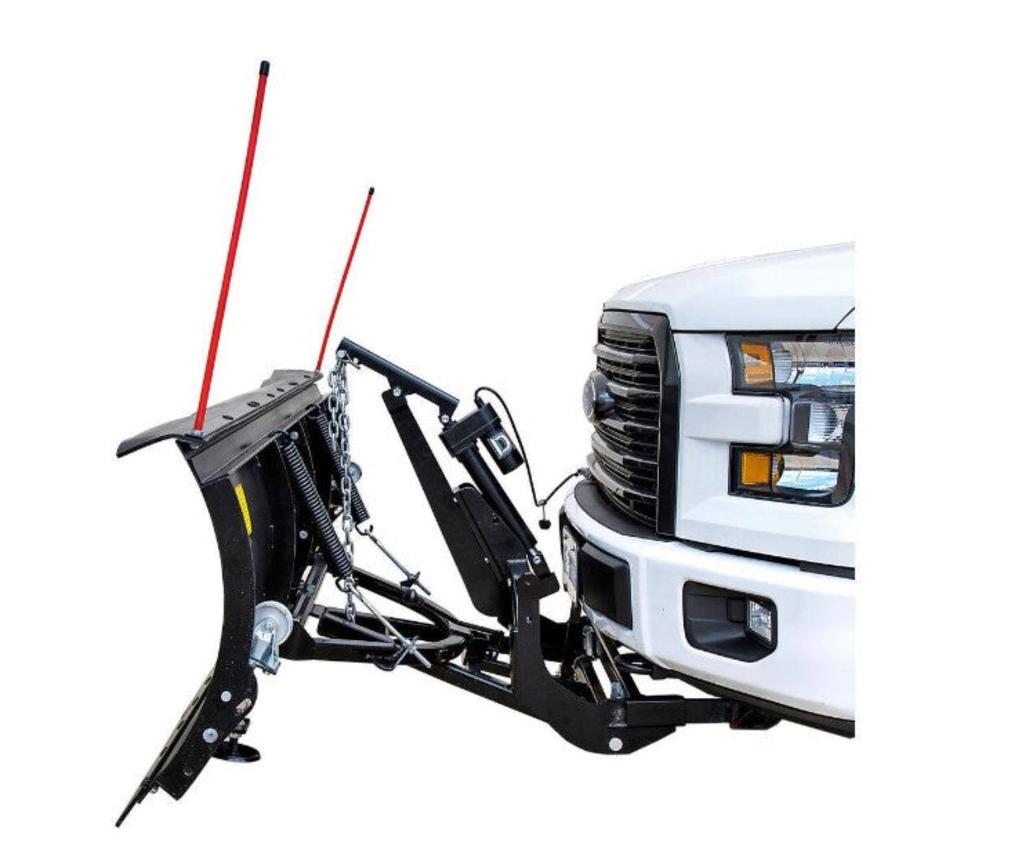 DK2 STOR8422ELT Storm II Elite 84 x 22 in. Custom Mount Snow Plow Kit with Actuator Lift New - STOR8422ELT