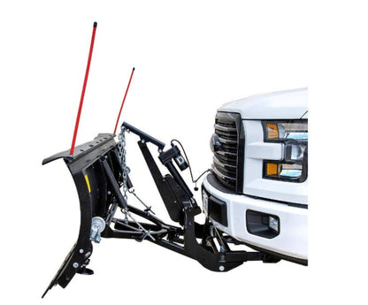 DK2 STOR8422ELT Storm II Elite 84 x 22 in. Custom Mount Snow Plow Kit with Actuator Lift New - STOR8422ELT