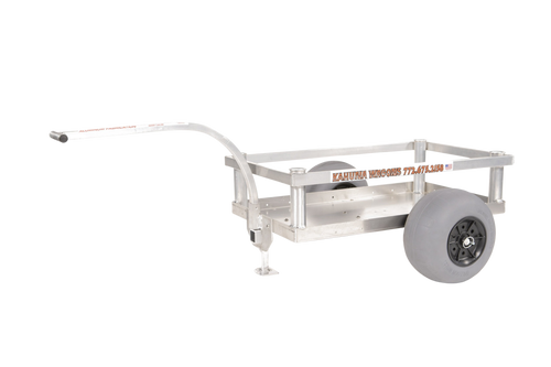 Alumacart Bimini Beach and Fishing Wagon with Rod Holders and Hitch Mount New - BIMINI