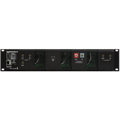 Marshall  Four 4.3" Wide Screen Rack Unit with 4 x 3GSDI Input Modules Installed - V-MD434-3GSDI