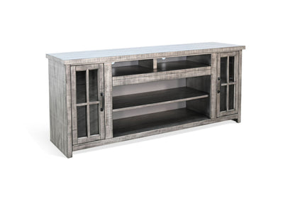 Sunny Designs Alpine - 76" Media Console - Gray - 3662AG-76