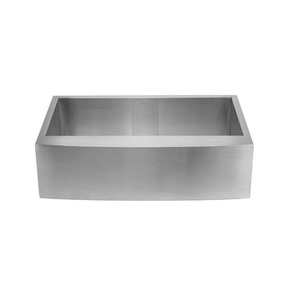 Swiss Madison Tourner 30 x 21 Stainless Steel, Single Basin, Farmhouse Kitchen Sink with Apron - SM-KS760