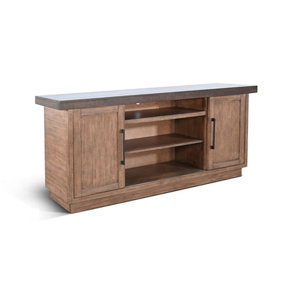 Sunny Designs Media Console - Tobacco Leaf / Buckskin - 3673TB