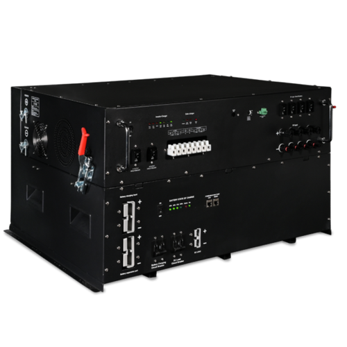 Aims Power All In One Onboard Solar Generator- Heavy Duty Industrial Grade 5.58kWh Battery 3kW Pure Sine Inverter Charger 1400 Watt Solar Input - AIO-12V