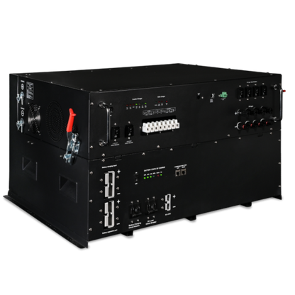 Aims Power All In One Onboard Solar Generator- Heavy Duty Industrial Grade 5.58kWh Battery 3kW Pure Sine Inverter Charger 1400 Watt Solar Input - AIO-12V