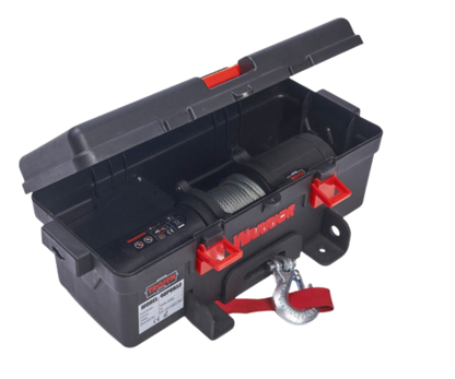 DK2 40PUS12 4,000 lbs. Capacity Warrior Trojan Electric Steel Winch Cable New - 40PUS12