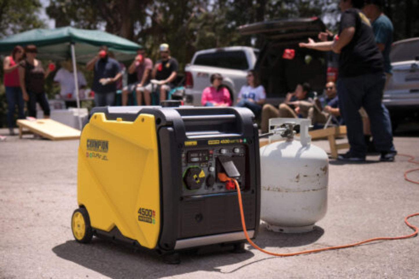Aurora Generators  4500W Electric Start Dual Fuel Inverter with CO Shield - PowerGen USA - 201319