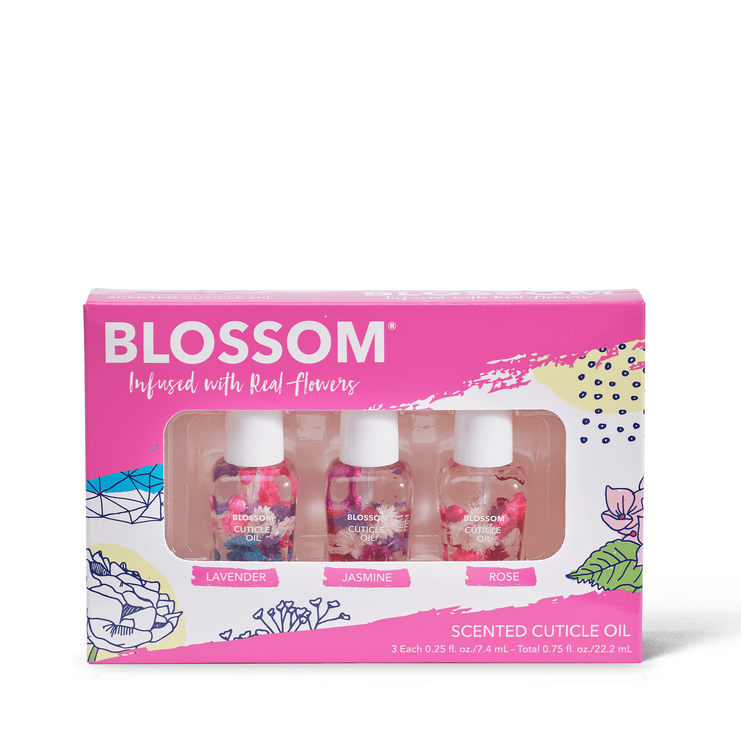 Blossom 3 Piece Set - Scented Cuticle Oil - BL-GS5