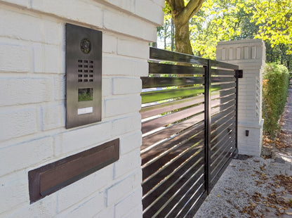 DoorBird D2101V IP Video Door Station, 1 Call Button in Titanium
