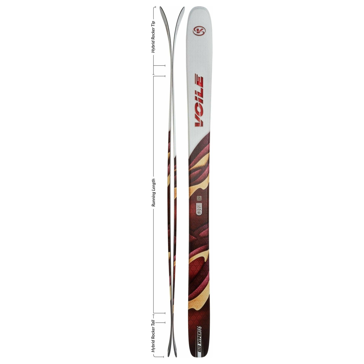 Voile Hyper V6 Alpine Touring Ski - 759948918082
