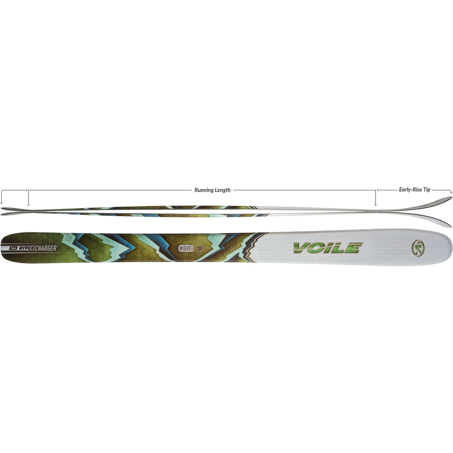Voile W HyperCharger Alpine Touring Ski - 5211-154-2223