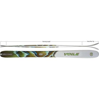 Voile W HyperCharger Alpine Touring Ski - 5211-154-2223