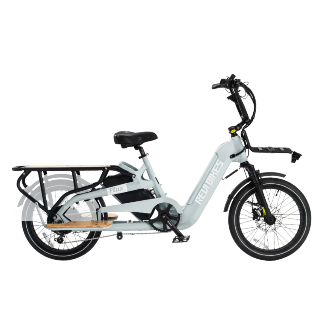 Samson Revi Bikes Flux E-Bike Lithium Ion 48V 15Ah 750W 55 Mile Range 25 MPH New - FLUX-CREAM