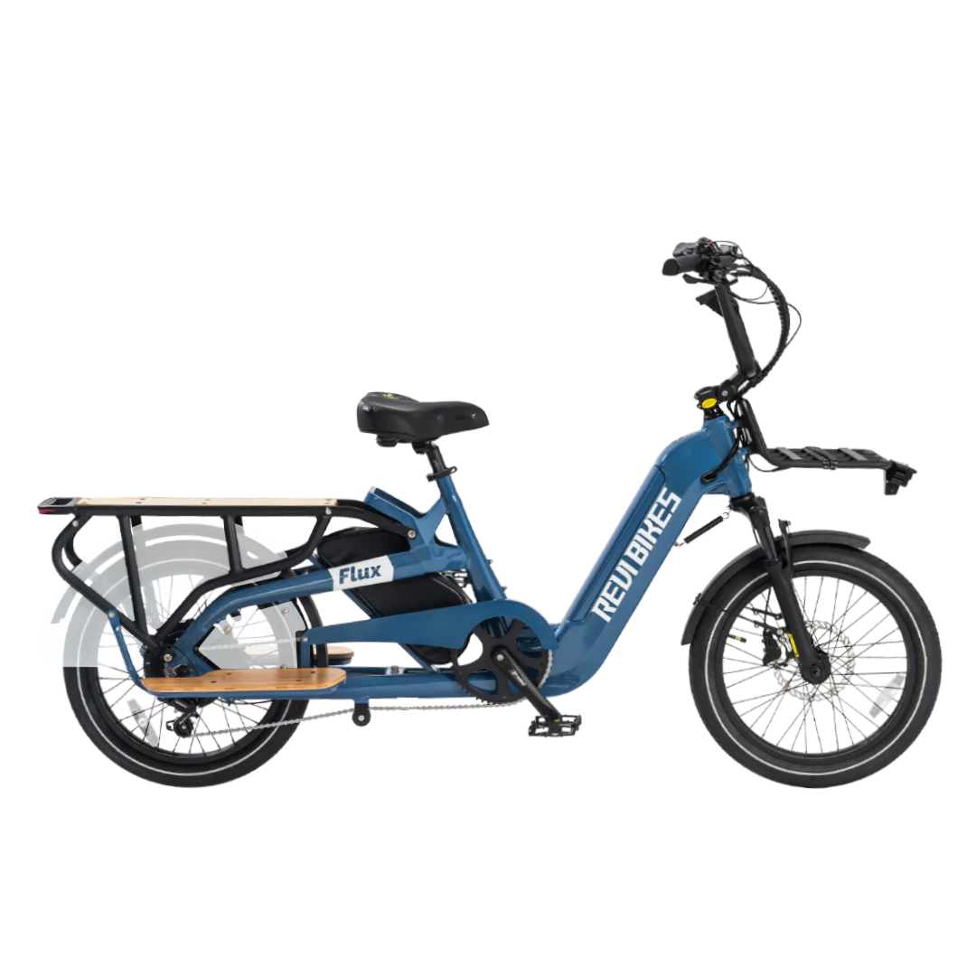 Samson Revi Bikes Flux E-Bike Lithium Ion 48V 15Ah 750W 55 Mile Range 25 MPH New - FLUX-CREAM
