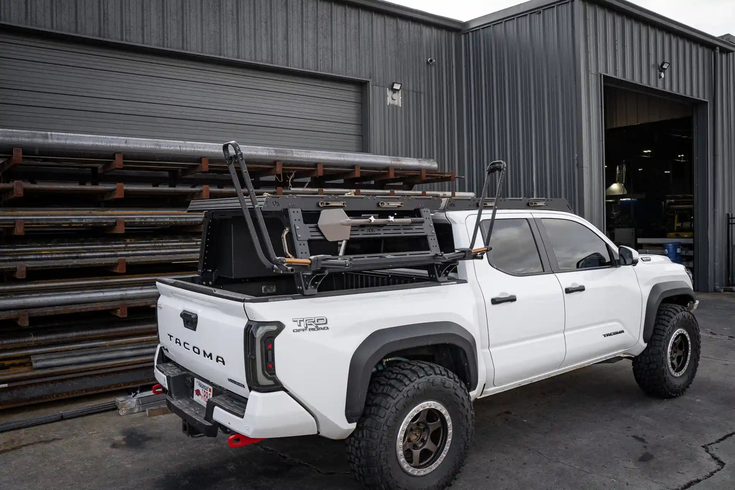 Backwoods Adventure Toyota Tacoma Bed Rack Roof Rack Bundle Deal (2024+ - BWBU-TA05