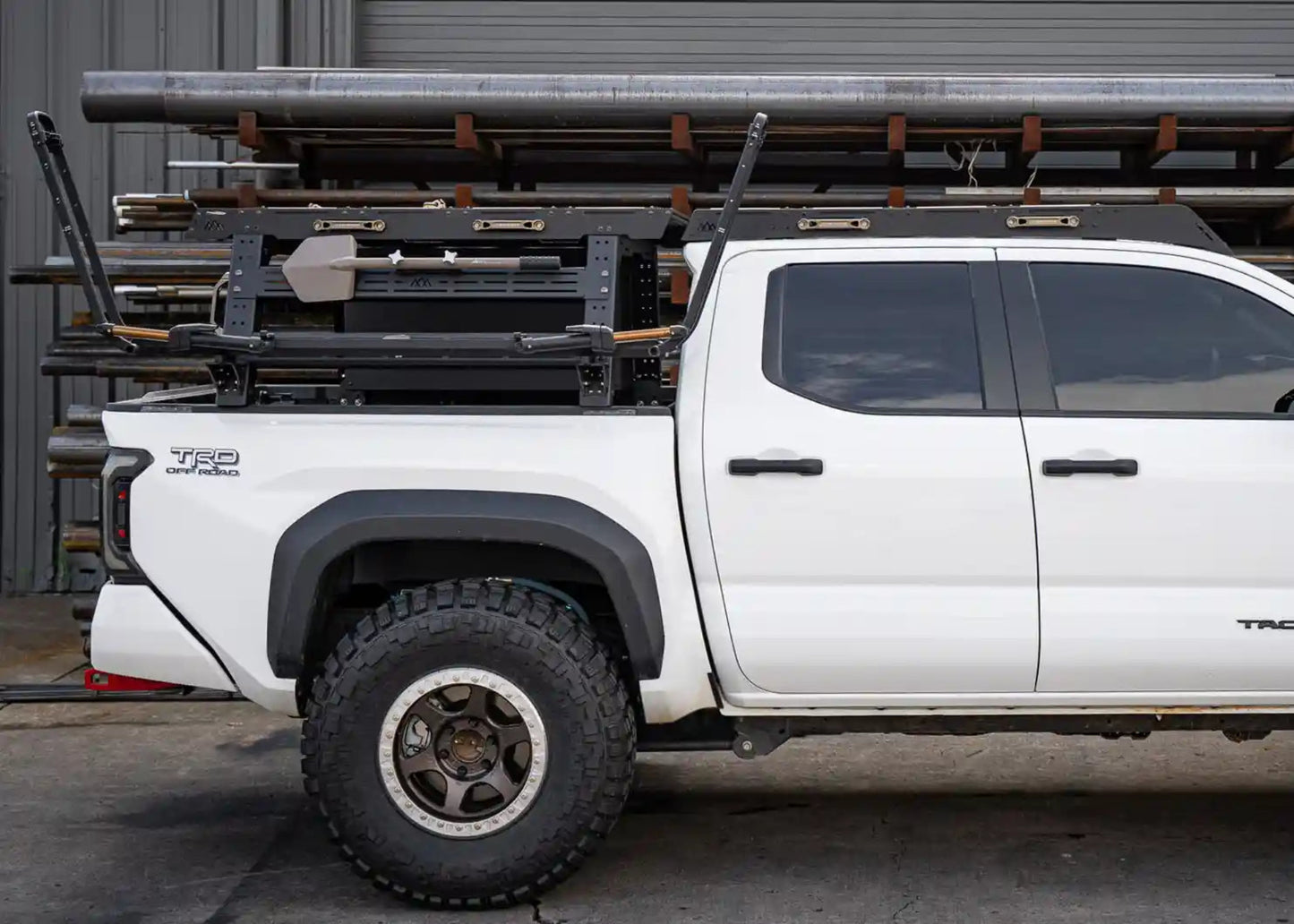 Backwoods Adventure Toyota Tacoma Bed Rack Roof Rack Bundle Deal (2024+ - BWBU-TA05