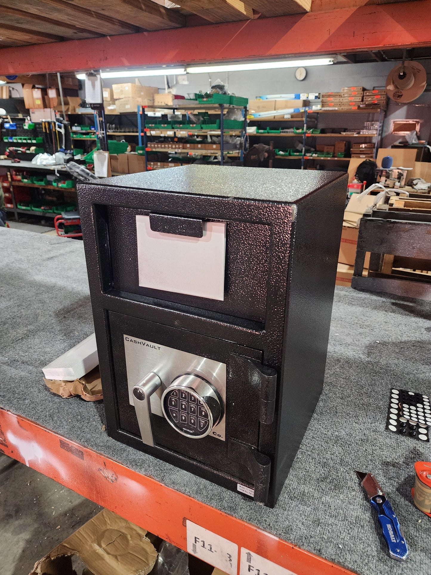 Hayman Front Loading Depository Safe Blemished - CV-F20-E