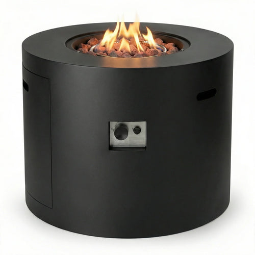 Loren 32" Outdoor Alloy Steel Fire Pit Table for Patio