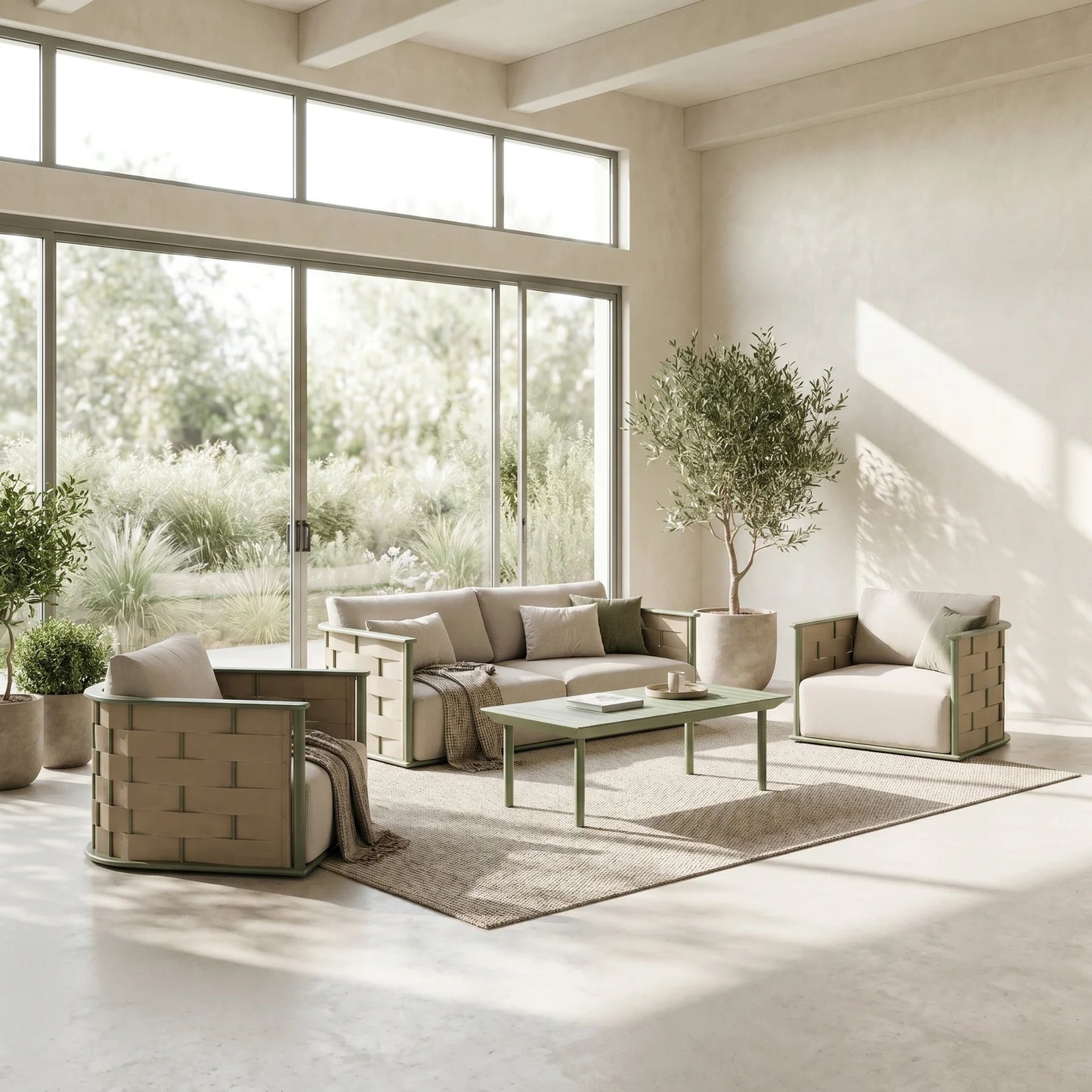 Komodo 4-Piece Deep Seating Patio Set