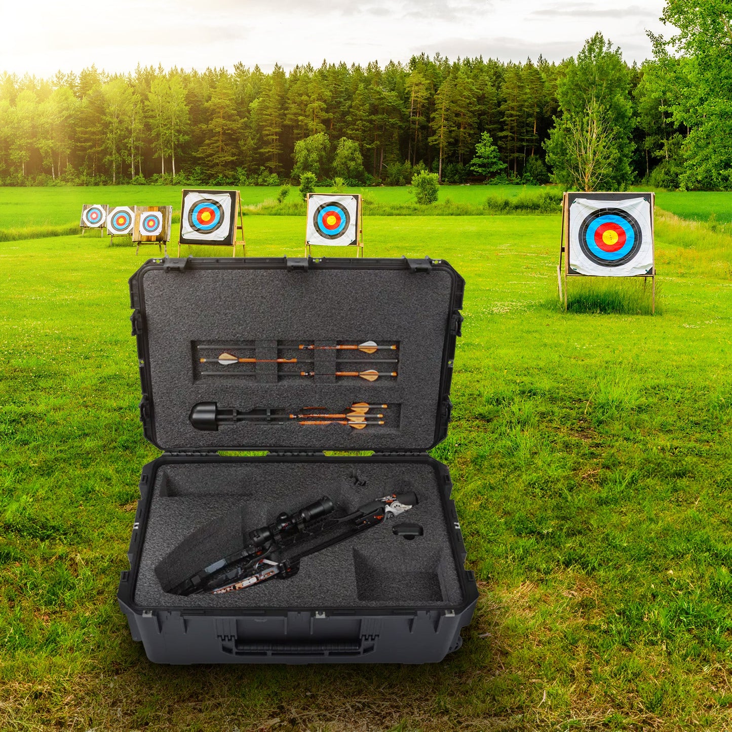 SKB iSeries Ravin R26 and R29 Military Grade Crossbow Case, Black (Open Box) - 218907