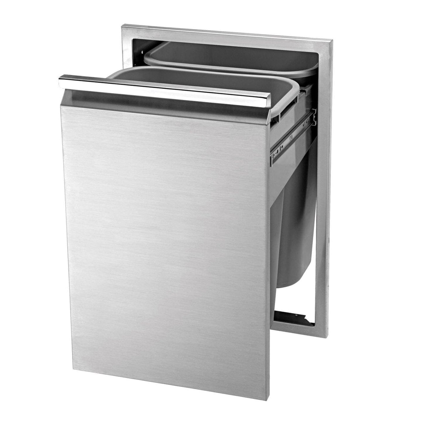 Twin Eagles 18" Double Trash/Recycle Drawer - TETD182T-B