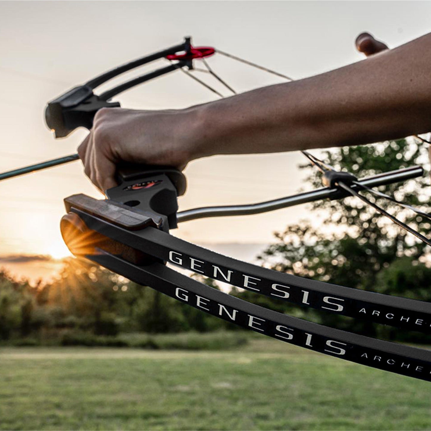 Genesis Archery Original Adjustable Right Handed Compound Bow, Black (3 Pack) - 323577