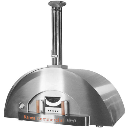 WPPO Karma 55 Commercial Stainless Steel Wood Fire Outdoor Pizza Oven WKK-04COM -  WKK-04COM