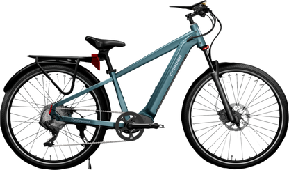 Samson Cycrown Dremax Electric Commuter Bike Step-Over Frame 852W 28 MPH 65 Mile Range 48V New - DREMAX-TEAL