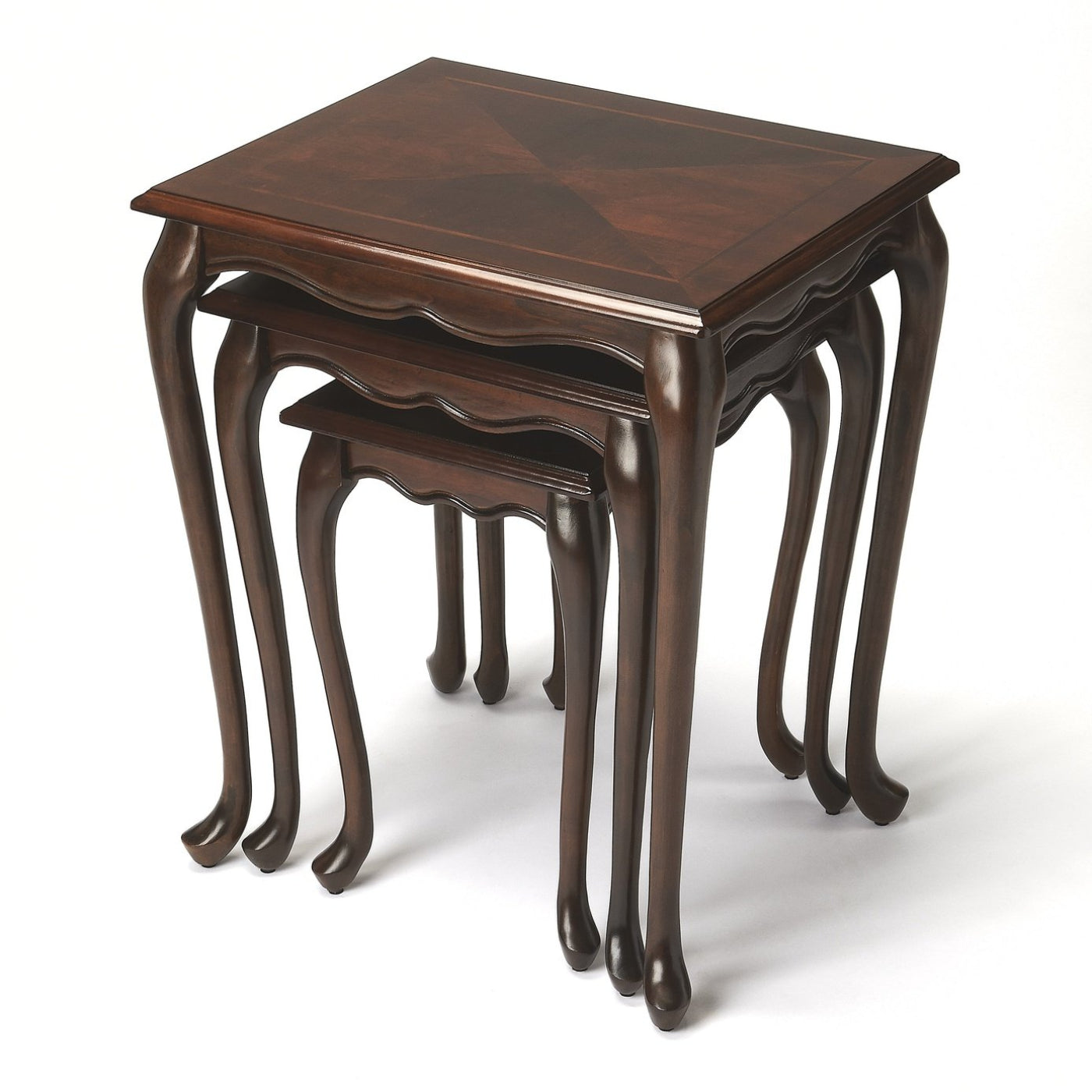 Butler Specialty Company Thatcher Nest Of Tables, Dark Brown -  2306024