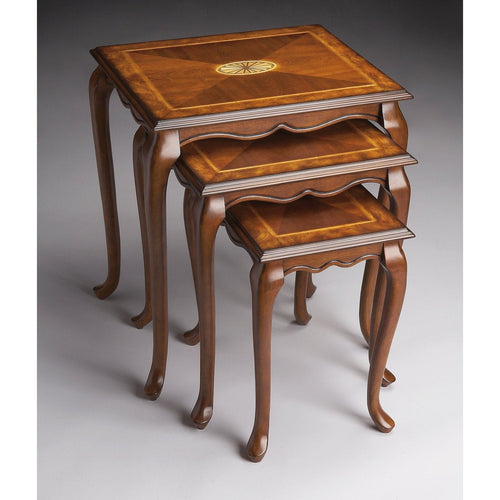 Butler Specialty Company Thatcher Nest Of Tables, Medium Brown  - 2306101